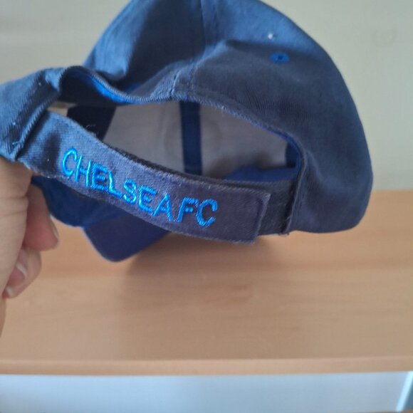 Vintage Blue Chelsea Football Club Baseball Cap - 57cm - Adjustable Fan Hat - Picture 3 of 5